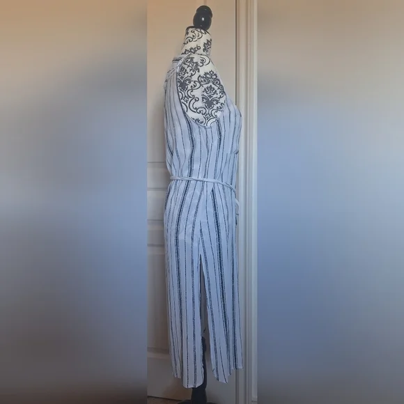 Kismet sheer white & black vest/cardigan size M - Picture 7 of 8